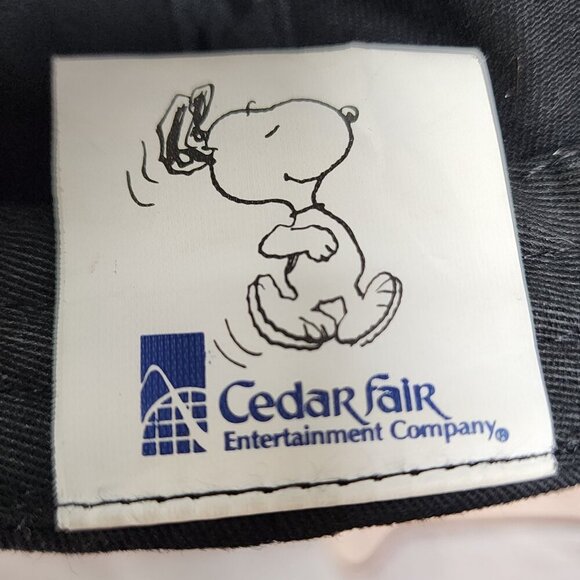 Peanuts Snoopy Cedar Fair Snapback Hat Built in Sunglasses - Picture 6 of 7